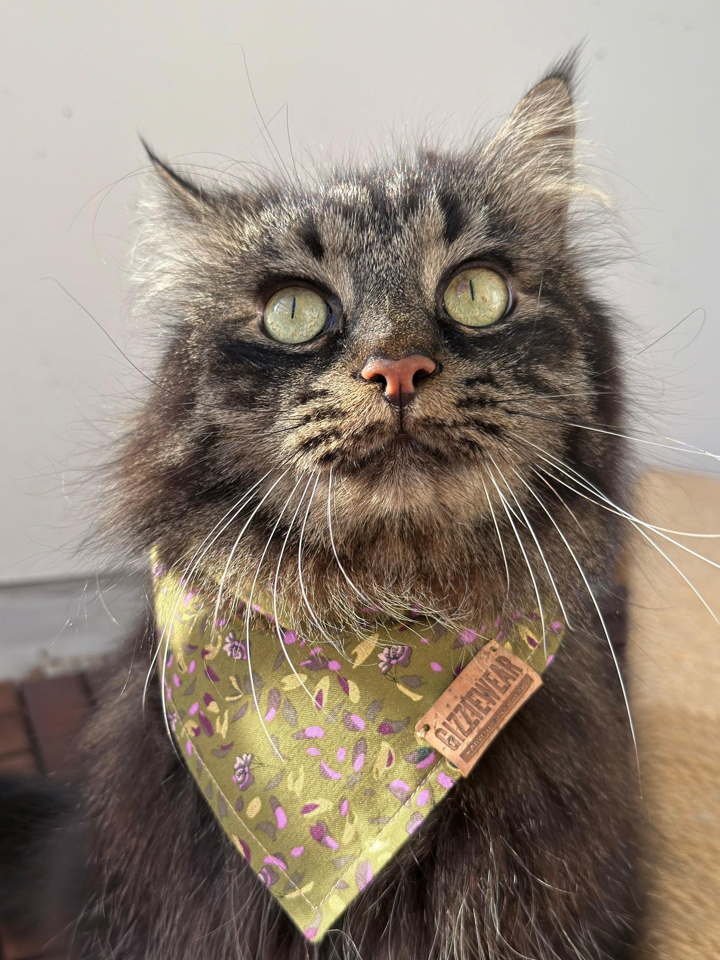 Golden Forest pet bandana