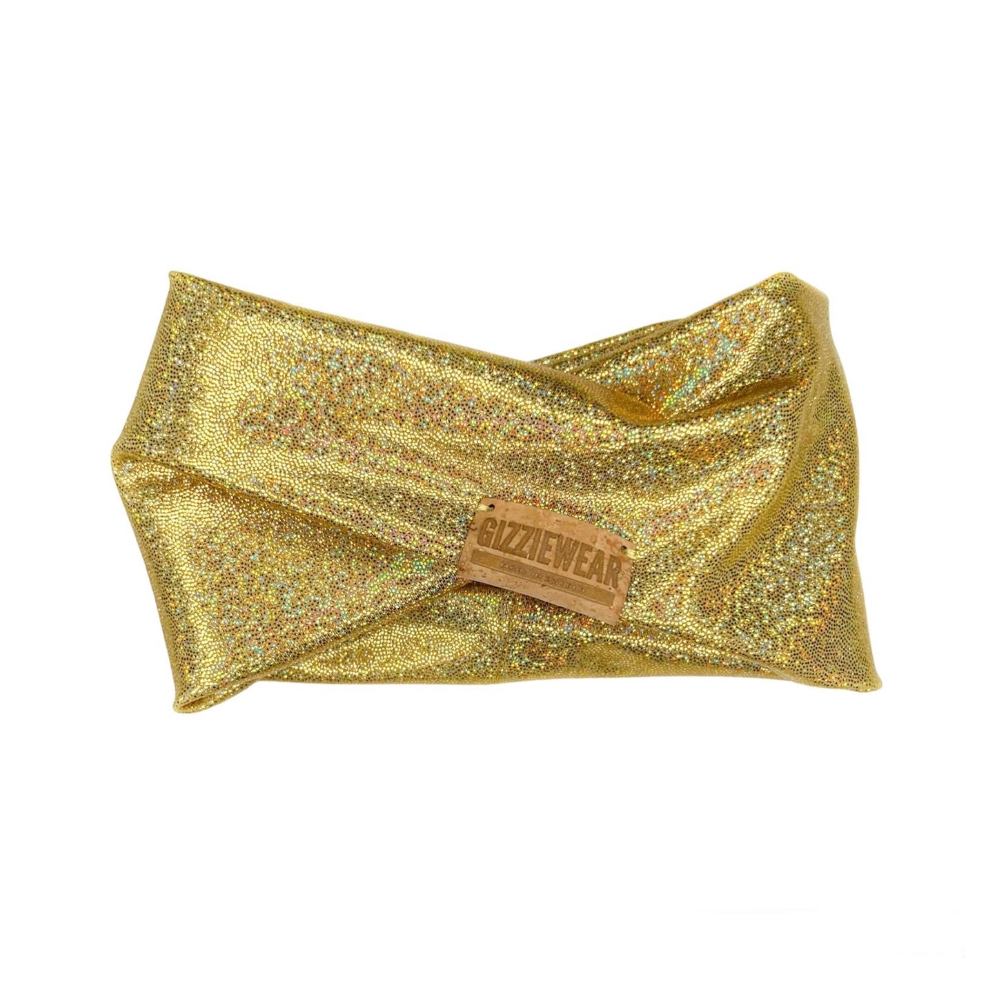 Golden Sparkles pet scarf