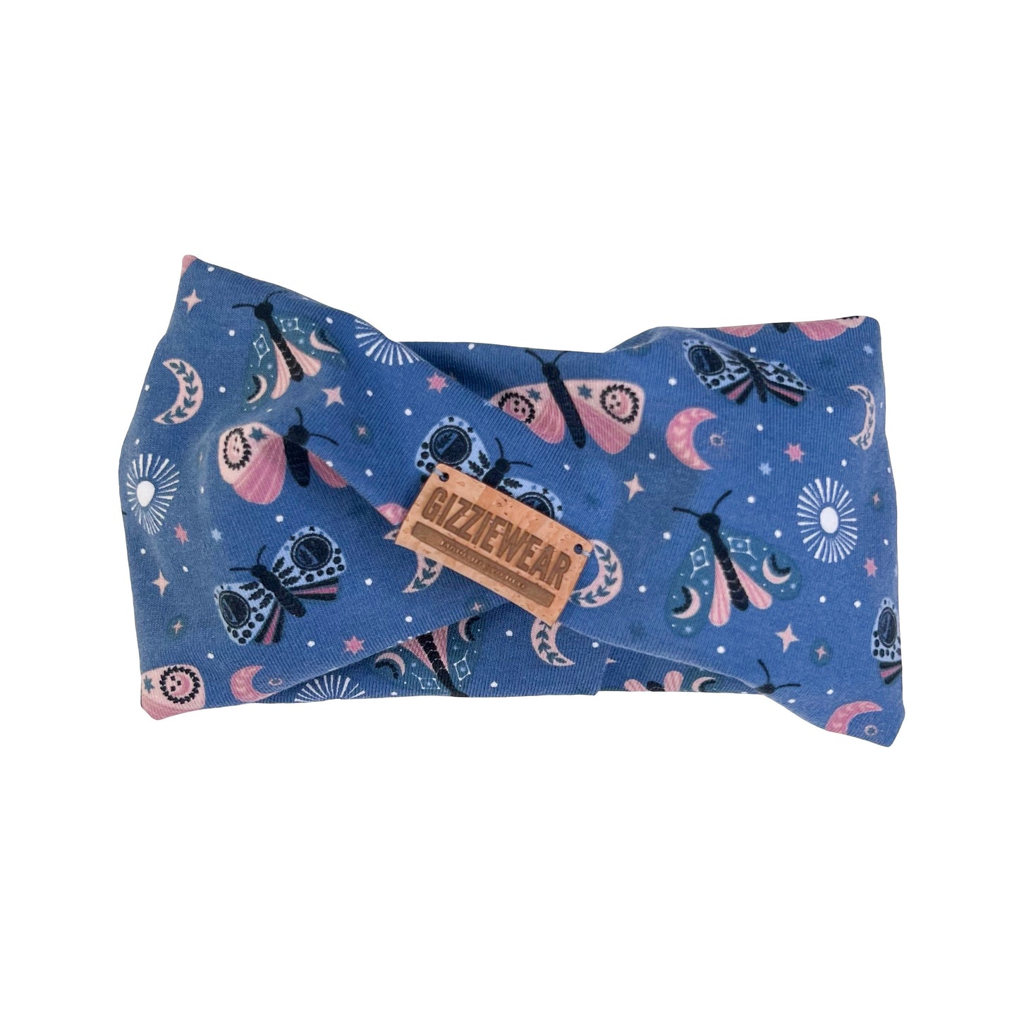 Blue Butterflies pet scarf