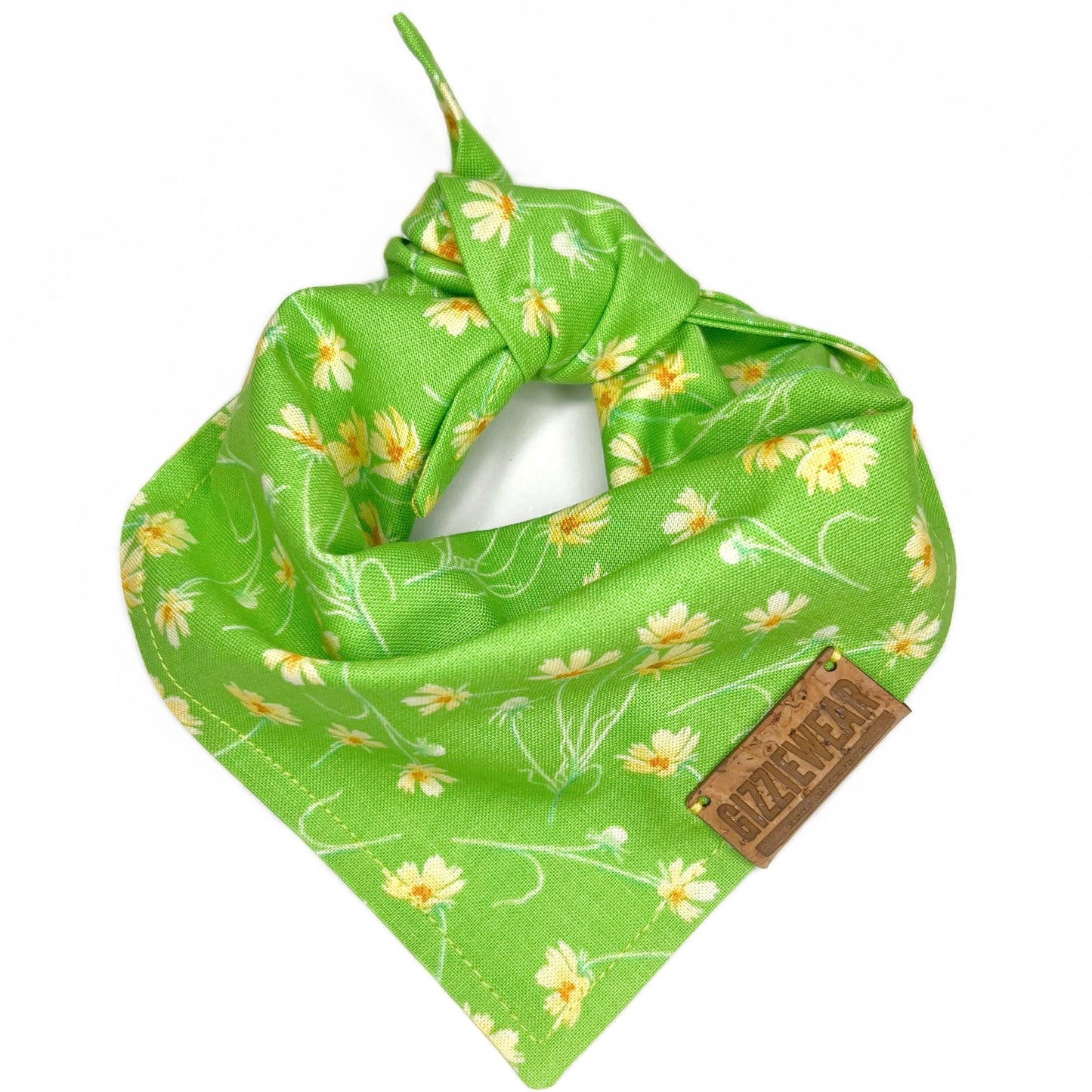 Green Field pet bandana